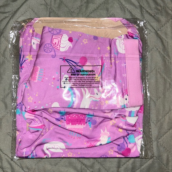 Little Sleepies Magical birthday 2 piece pajamas NWT - Picture 3 of 3